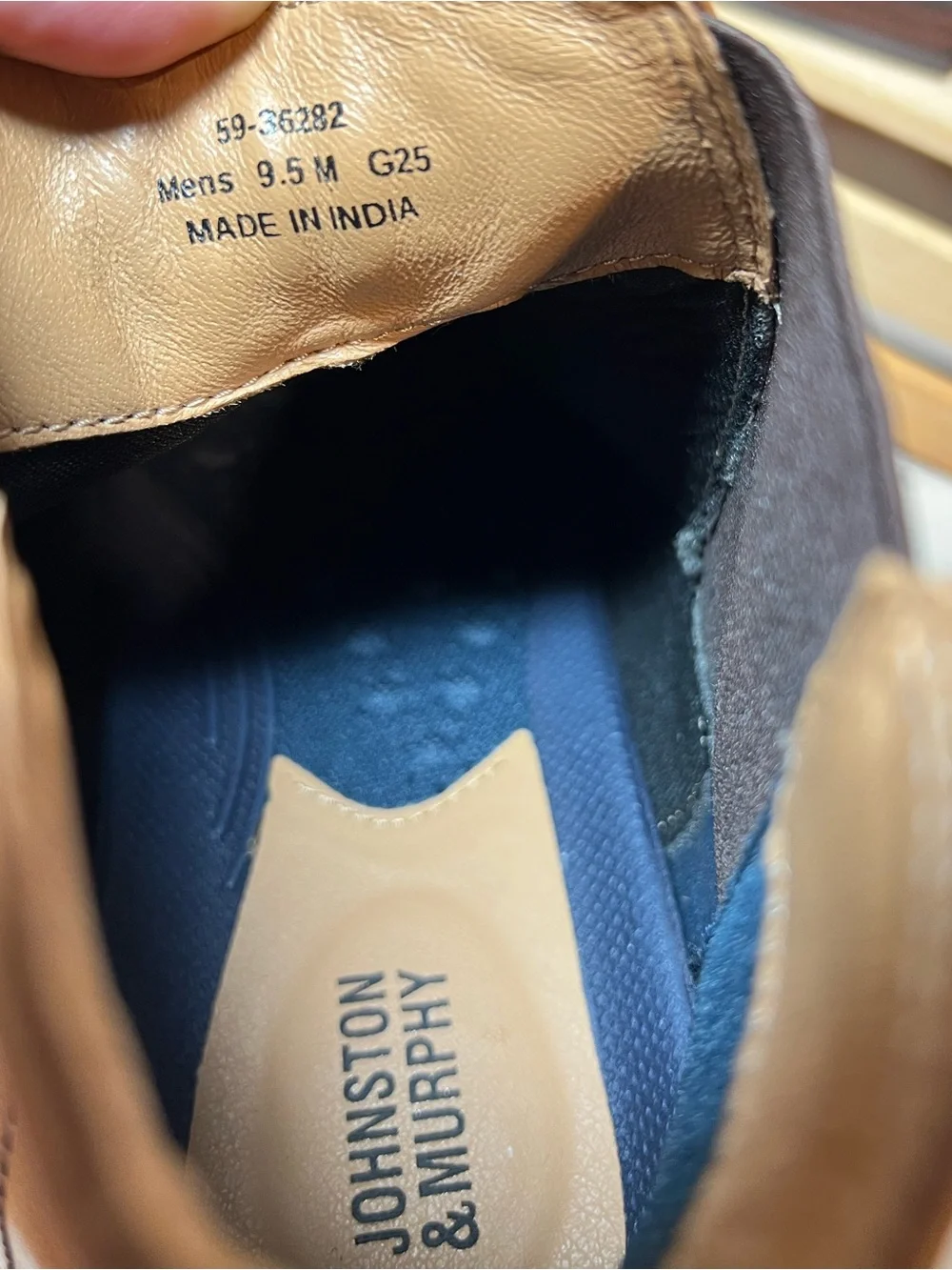 NWOT Johnston & Murphy “Borland” Tan Full Grain Leather Chelsea Boots | 9.5M NWOT Johnston & Murphy “Borland” Tan Full Grain Leather  main image 3